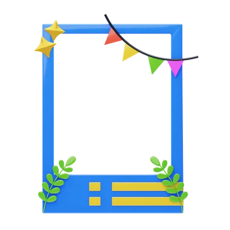 Photo Frame  3D Icon