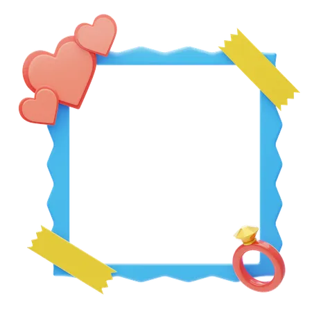 Photo Frame  3D Icon