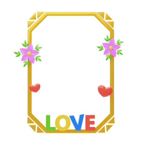 Photo Frame  3D Icon