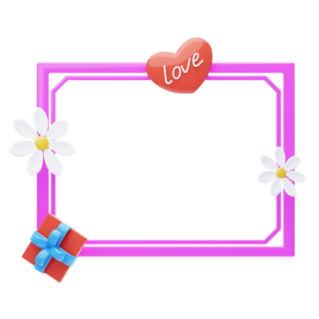 Photo Frame  3D Icon