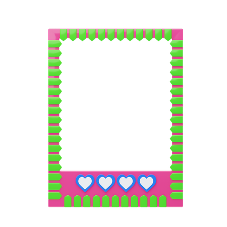 Photo Frame  3D Icon