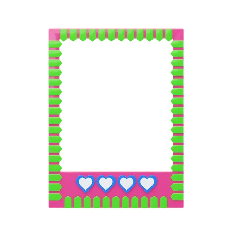 Photo Frame  3D Icon