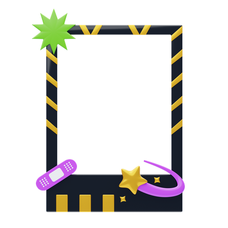 Photo Frame  3D Icon