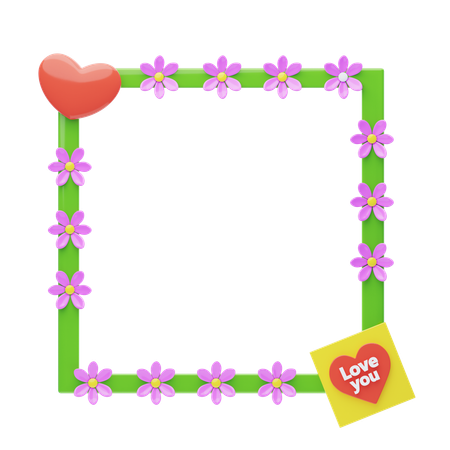 Photo Frame  3D Icon