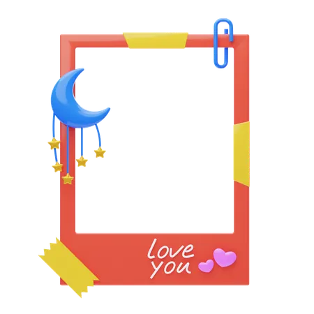 Photo Frame  3D Icon