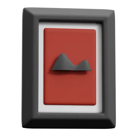 Photo Frame  3D Icon