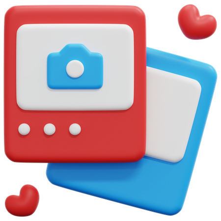 Photo frame  3D Icon