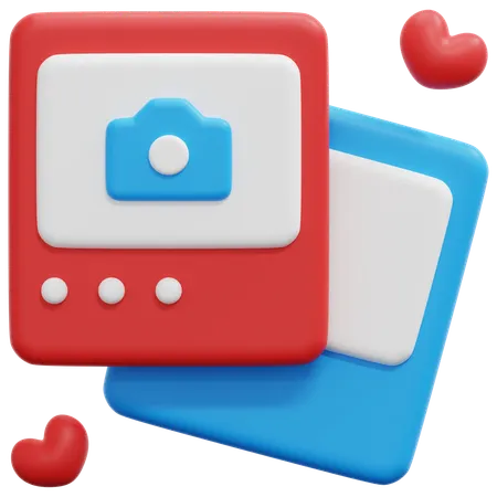 Photo frame  3D Icon