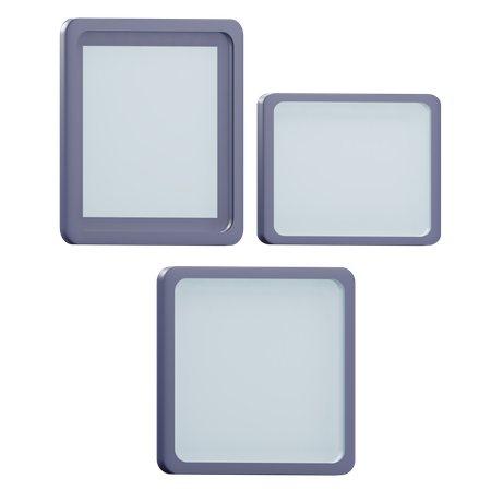 Photo Frame  3D Icon