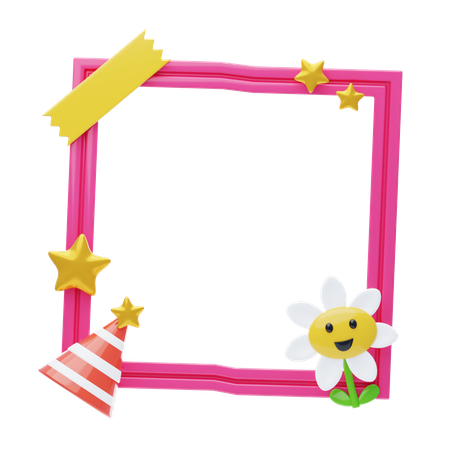 Photo Frame  3D Icon