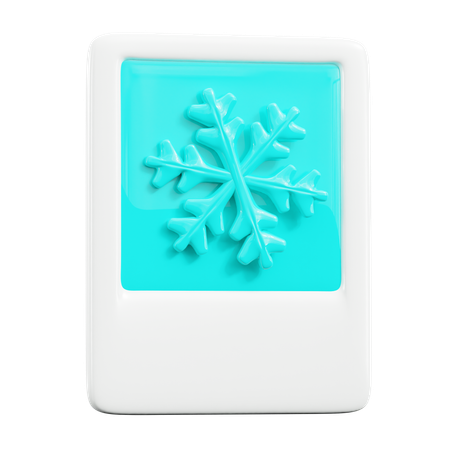 Photo d'hiver  3D Icon