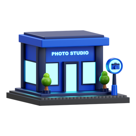 Photo Studio  3D Icon