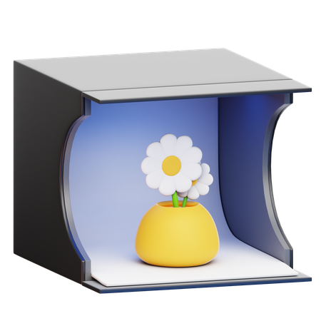 Photo Studio Box  3D Icon