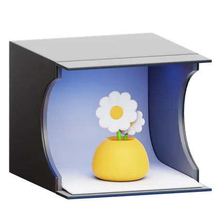 Photo Studio Box  3D Icon