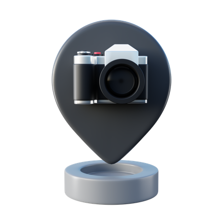 Photo Studio Location  3D Icon