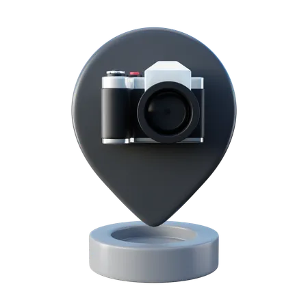 Photo Studio Location  3D Icon