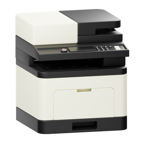 Photocopy Machine 3D Icon