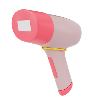 Photoepilator  3D Icon