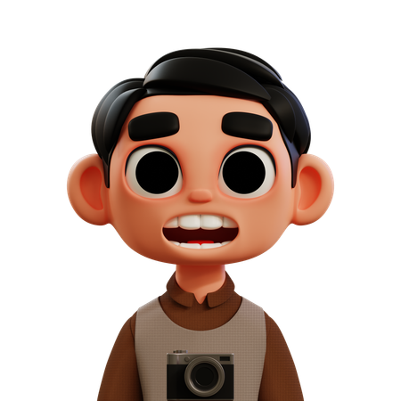 Photographer  3D Icon