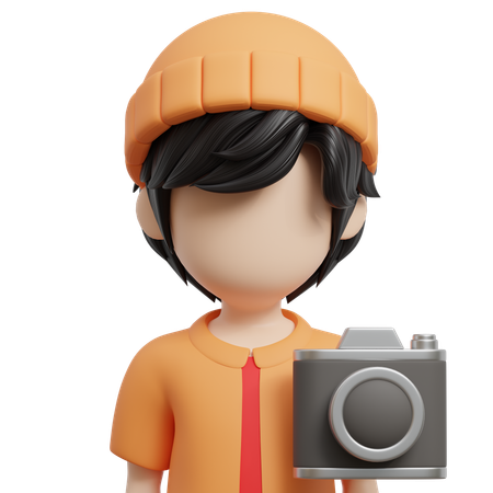 Photographer  3D Icon