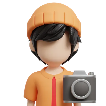 Photographer  3D Icon