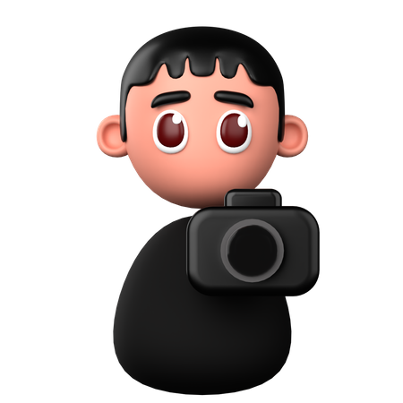 Photographer  3D Icon