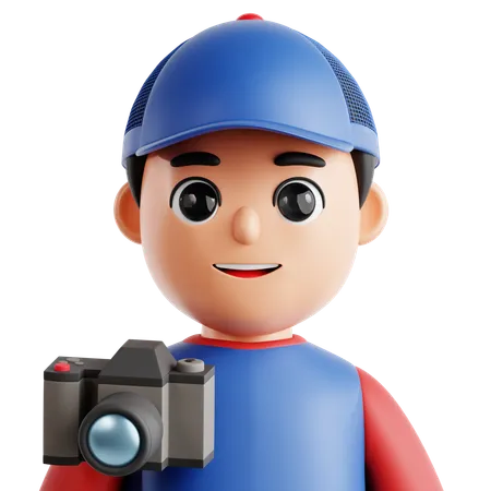 Photographer  3D Icon