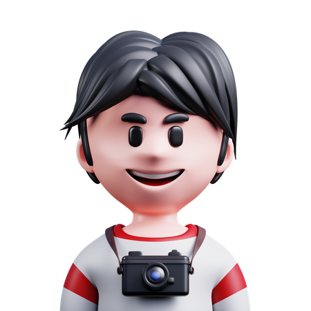 Photographer  3D Icon