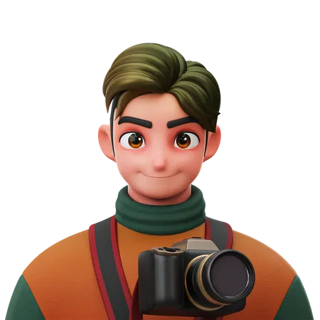 Photographer  3D Illustration