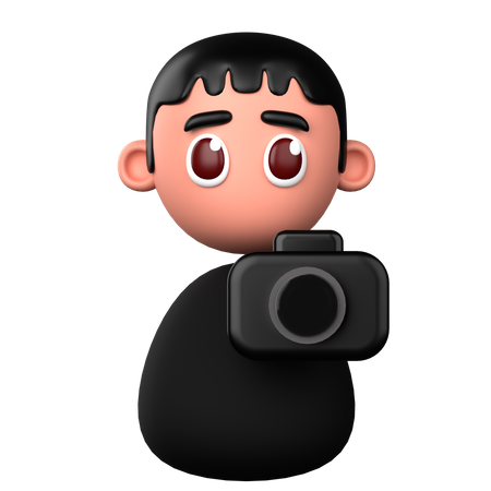 Photographer 3D Icon