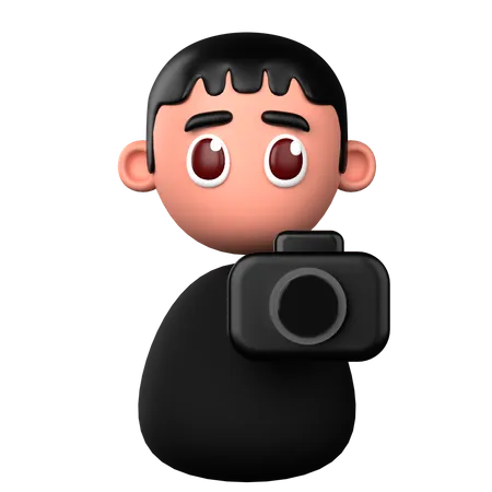 Photographer 3D Icon