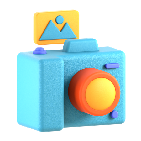 Photography  3D Icon