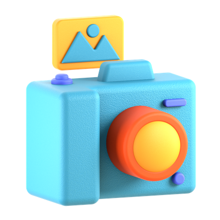 Photography  3D Icon