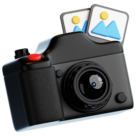 Photography  3D Icon