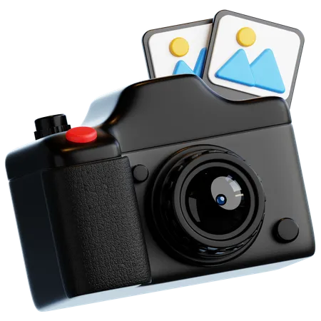 Photography  3D Icon