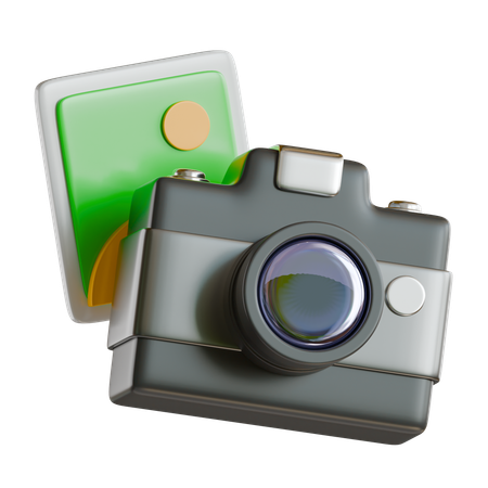 Photography  3D Icon