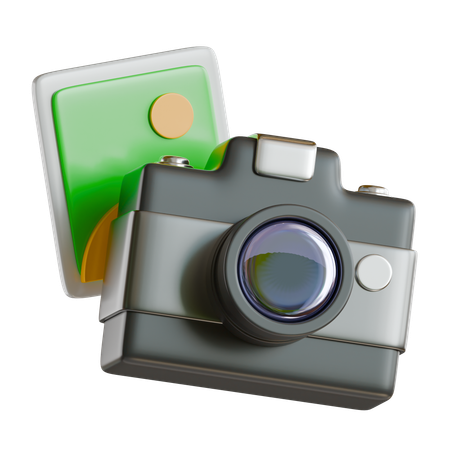 Photography  3D Icon
