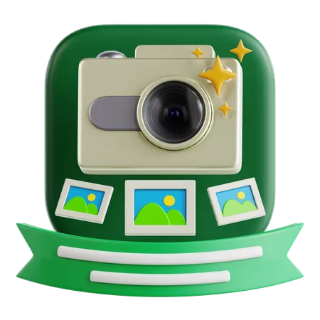 Photography Club  3D Icon