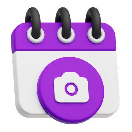 Photography Event  3D Icon