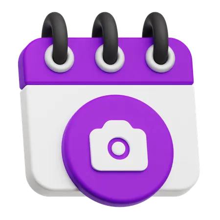 Photography Event  3D Icon