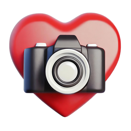 Photography Love  3D Icon