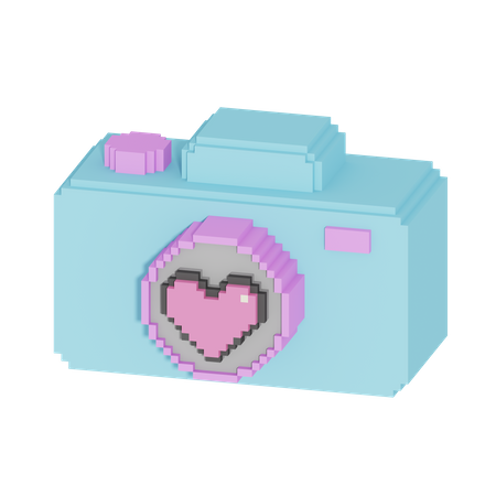 Photography Love  3D Icon