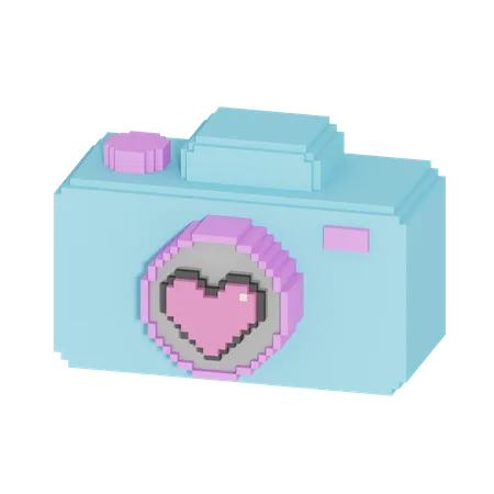 Photography Love  3D Icon