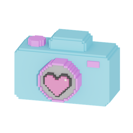 Photography Love 3D Icon