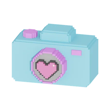 Photography Love 3D Icon