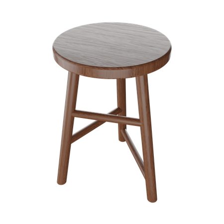 Photography Stool  3D Icon