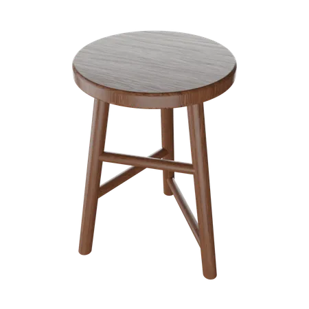 Photography Stool  3D Icon