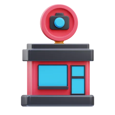 Photography Studio  3D Icon