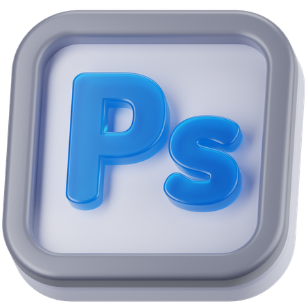 Fotoshop  3D Icon