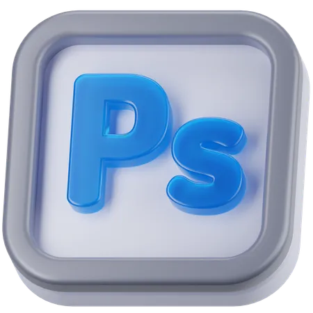 Fotoshop  3D Icon